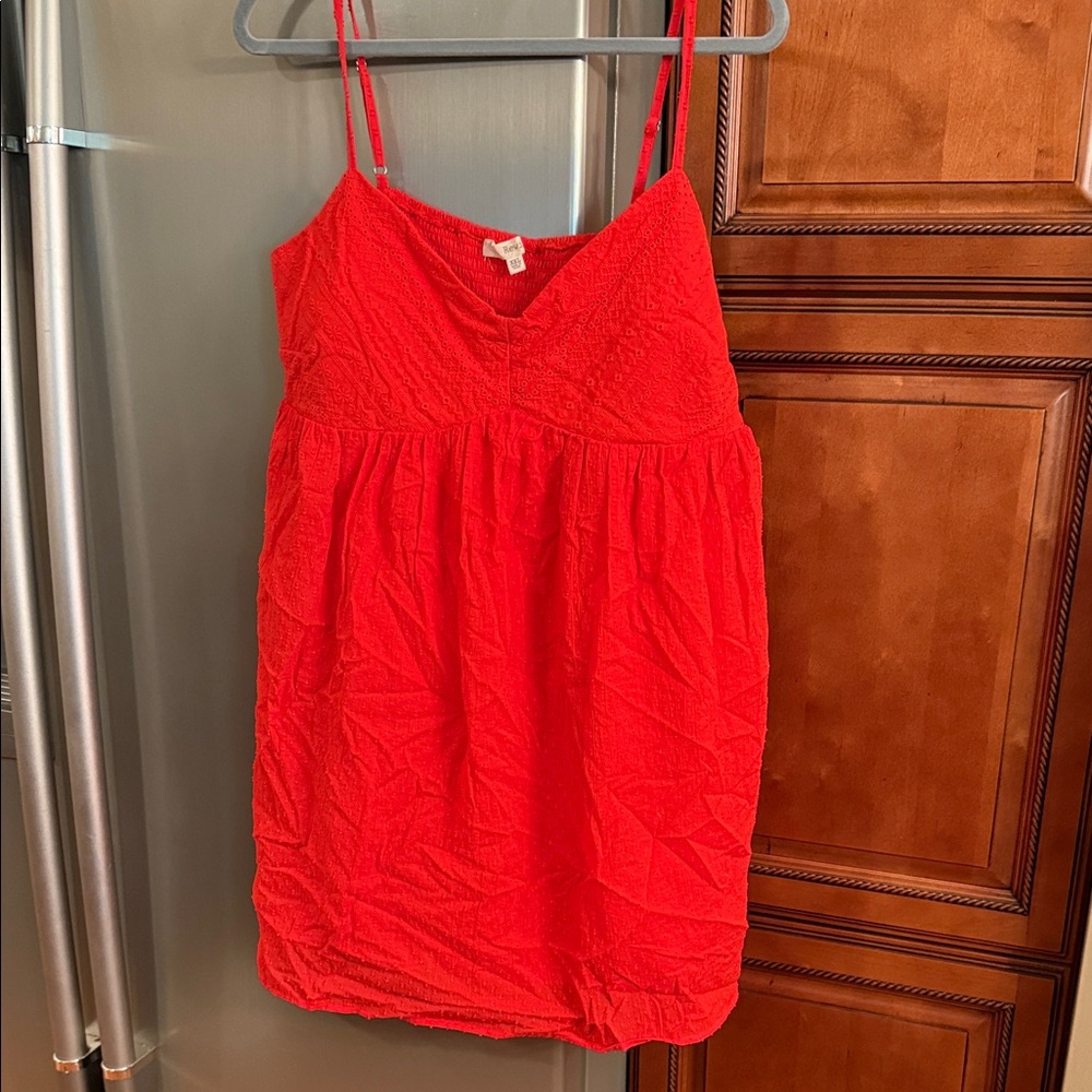 Rewind Red Sleeveless Dress